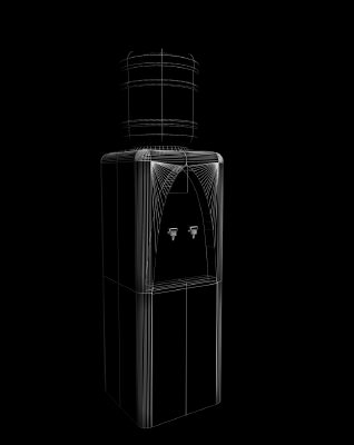 3d model watercooler office - water cooler.max by Chris123643